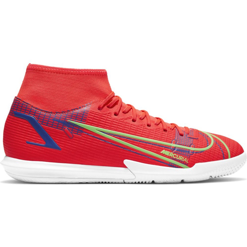Buty piłkarskie Nike Mercurial Superfly 8 Academy Ic CV0847 600 czerwone czerwone