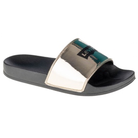 Klapki Levi's June Batwing S W 229170-755-04 37 ['czarny, złoty'] złoty