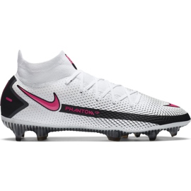 Buty piłkarskie Nike Phantom Gt Elite Df Fg CW6589 160 białe białe