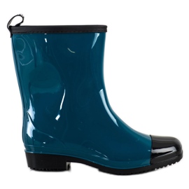 SHELOVET Wygodne Zielone Kalosze