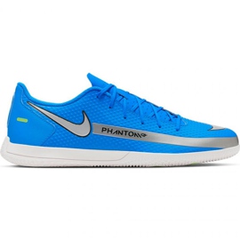 Buty piłkarskie Nike Phantom Gt Club Ic M CK8466 400 niebieskie niebieskie
