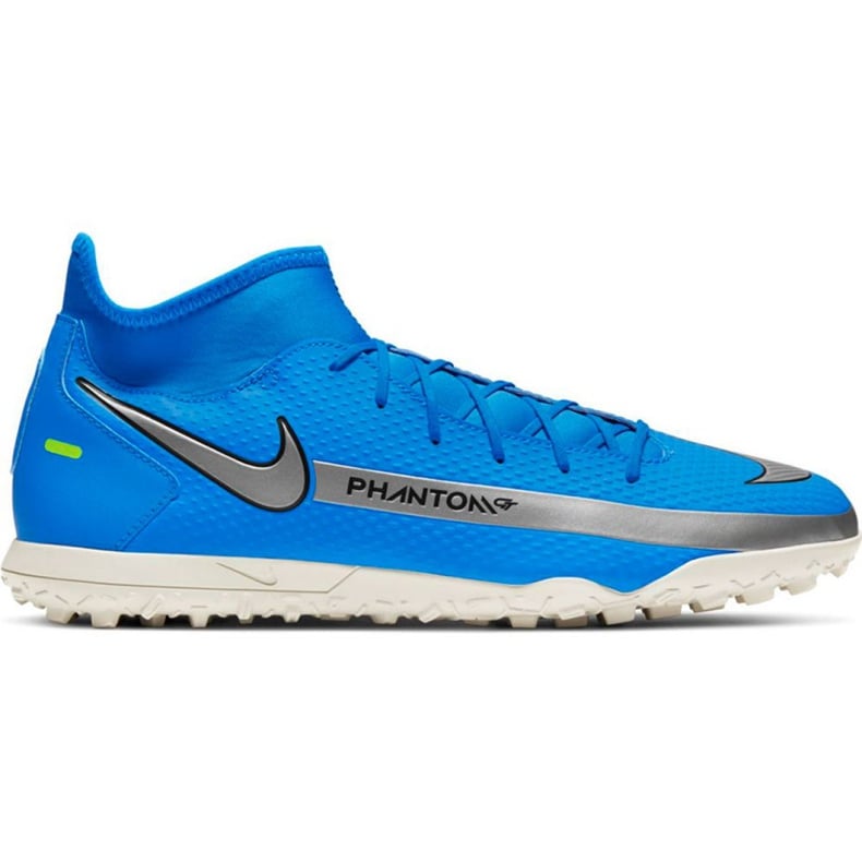 Buty piłkarskie Nike Phantom Gt Club Df Tf M CW6670 400 niebieskie niebieskie