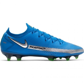 Buty piłkarskie Nike Phantom Gt Elite Fg M CK8439 400 niebieskie niebieskie