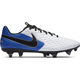 Buty piłkarskie Nike Tiempo Legend 8 Academy Sg Pro Ac AT6014 104 niebieskie białe