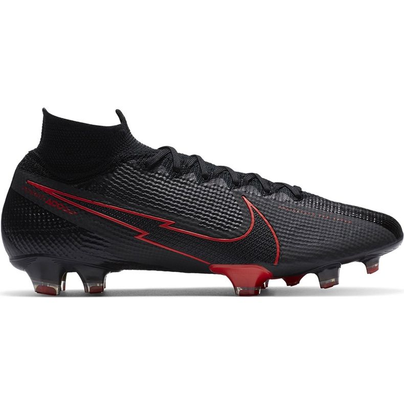 Buty piłkarskie Nike Mercurial Superfly 7 Elite Fg AQ4174 060 czarne czarne