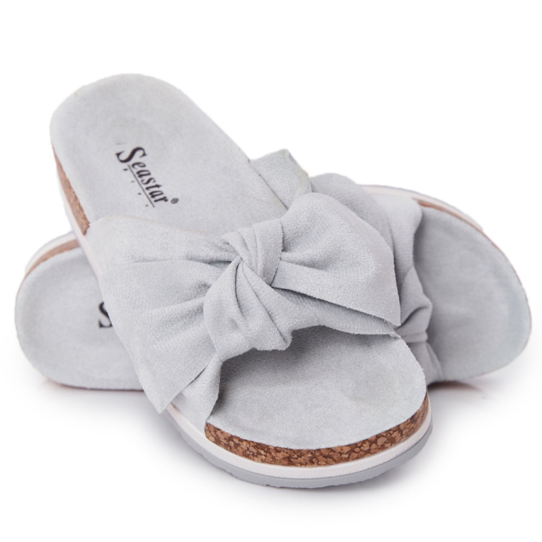 PS1 Klapki Na Platformie Niebieskie So Comfy