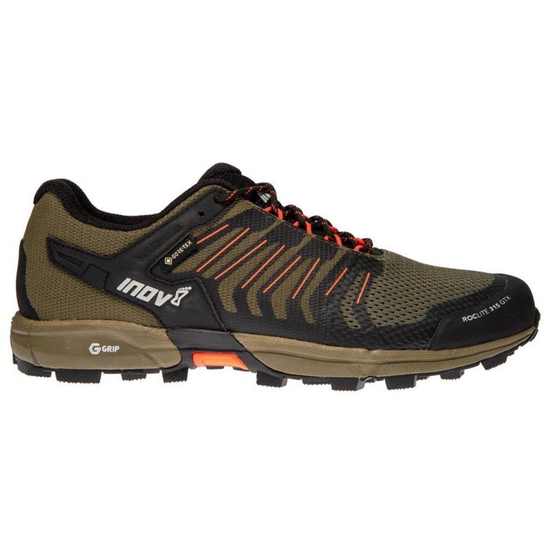 Buty do biegania Inov-8 Roclite G 315 Gtx W 000805-BRCO-M-01 brązowe czarne