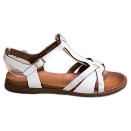 Białe Sandały Sergio Leone