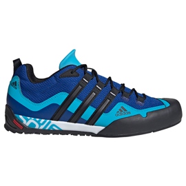 Buty męskie adidas Terrex Swift Solo niebieskie FX9324