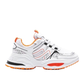 Białe obuwie sportowe damskie Catalina