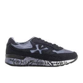 Sneakersy męskie granatowe Omarion wielokolorowe