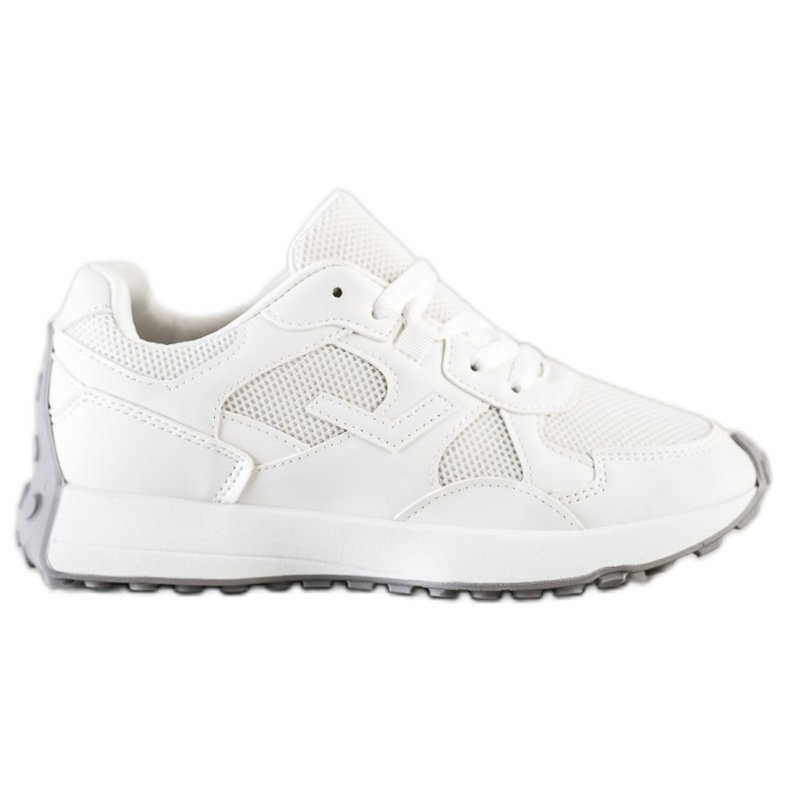 SHELOVET Białe Sneakersy