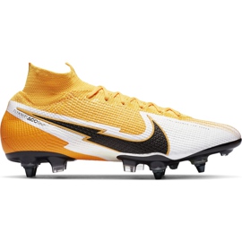 Buty piłkarskie Nike Mercurial Superfly 7 Elite SG-Pro Ac AT7894 801 pomarańczowe pomarańczowe