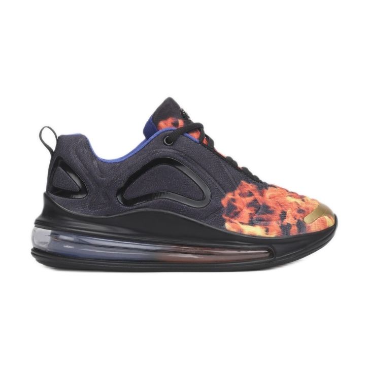 Vices B894-95-black/red czarne wielokolorowe