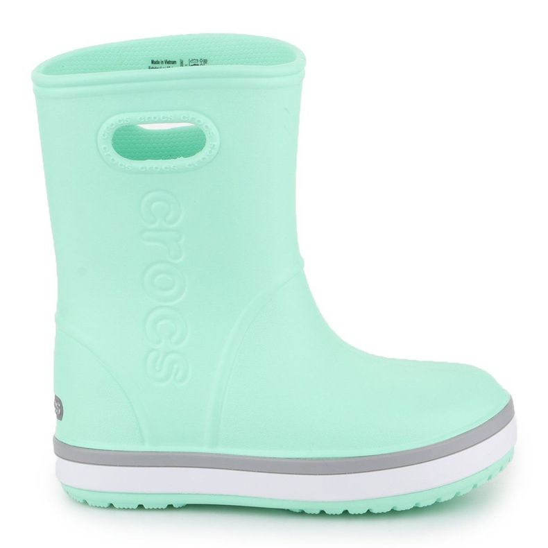 Kalosze Crocs Crocband Rain Boot K Jr 205827-3TO niebieskie