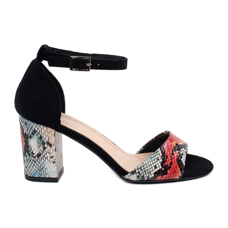 Stylowe sandałki Sergio Leone czarne