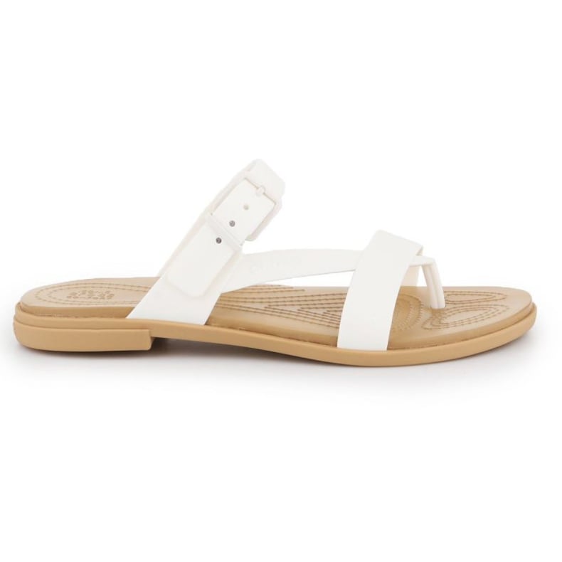 Klapki Crocs Tulum Toe Post Sandal W 206108-1CQ białe