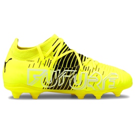 Buty piłkarskie Puma Future Z 3.1 Fg Ag Junior żółte 106395 01