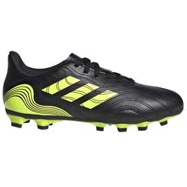 Buty piłkarskie adidas Copa Sense.4 FxG Junior FX1965 czarne czarne