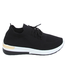 Buty sportowe skarpetkowe czarne G-363 Black