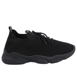 Buty sportowe skarpetkowe czarne FF-10 Black