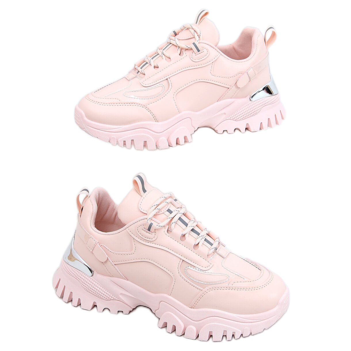 Buty sportowe różowe 9931 Pink