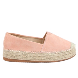 Espadryle damskie różowe AB-79 Pink