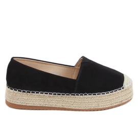 Espadryle damskie czarne AB-79 Black