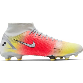 Buty piłkarskie Nike Mercurial Superfly 8 Academy Mds FG/MG CV0948 108 pomarańczowe