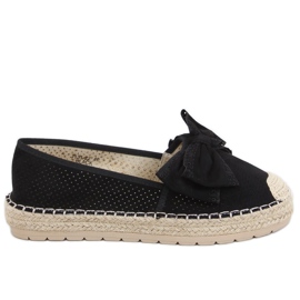 Espadryle damskie czarne J131-22 Black