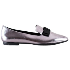 Sergio Leone Klasyczne lordsy z kokardą srebrny