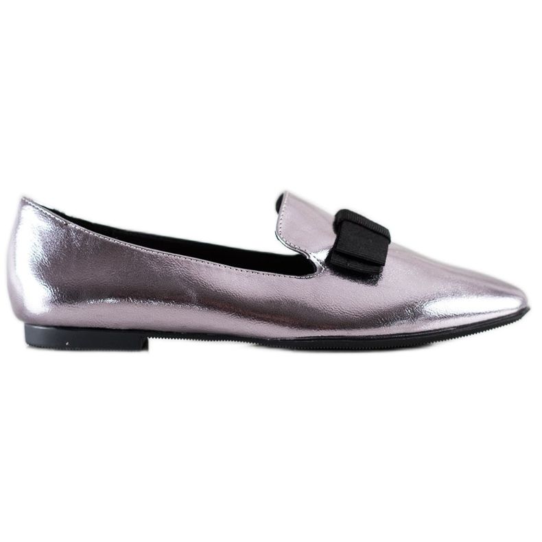 Sergio Leone Klasyczne lordsy z kokardą srebrny