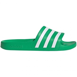 Klapki adidas Adilette Aqua zielone FY8048 białe