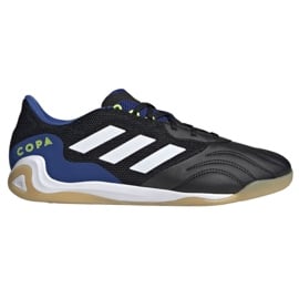 Buty piłkarskie adidas Copa Sense.3 In Sala M FW6521 czarne wielokolorowe