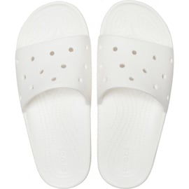 Crocs klapki damskie Classic Slide białe 206121 100