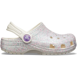 Crocs dla dzieci Classic Glitter Clog kolorowe 205441 159 wielokolorowe