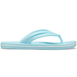 Crocs klapki damskie Crocband Flip niebieskie 206100 4O9