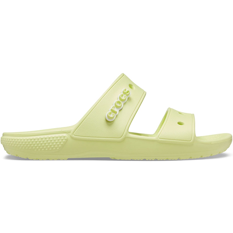 Crocs klapki Classic żółte 206761 3U4 zielone