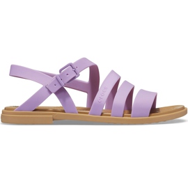 Crocs sandały damskie Tulum Sandal fioletowe 206107 5PR