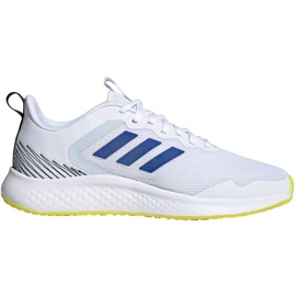 Buty do biegania adidas Fluidstreet M FY8459 białe niebieskie