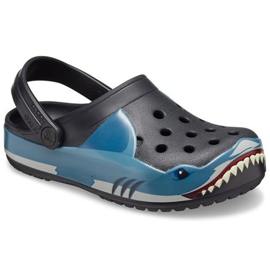 Crocs dla dzieci Fun Lab Shark Band Clg K czarne 206271 001