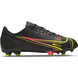 Buty piłkarskie Nike Mercurial Vapor 14 Academy FG/MG Junior CV0811 090 czarne czarne