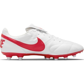 Buty piłkarskie Nike The Premier Ii Fg M 917803 161 białe białe