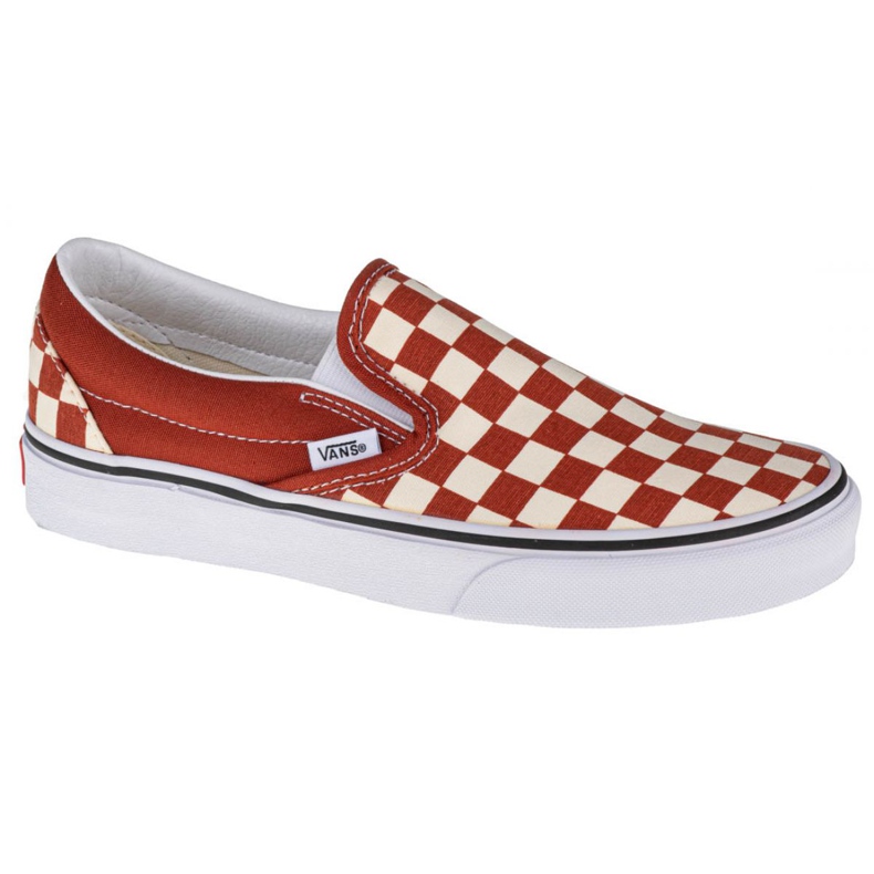 Buty Vans Classic Slip-On W VN0A4U38WS21 białe pomarańczowe