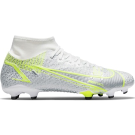 Buty piłkarskie Nike Mercurial Superfly 8 Academy FG/MG CV0843 107 srebrny
