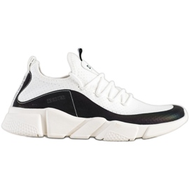 Sneakersy Damskie Big Star FF274A052 białe czarne