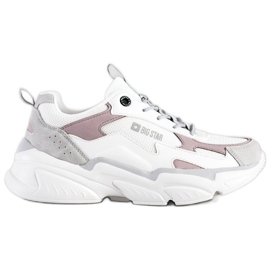 Sneakersy Damskie Big Star HH274255 białe