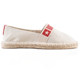 Espadryle Damskie Big Star HH274474 beżowy