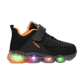 Vices 1XC8081-LED-138-black/orange czarne wielokolorowe