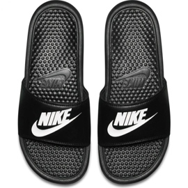 Klapki męskie Nike Benassi Jdi 343880 090 czarne